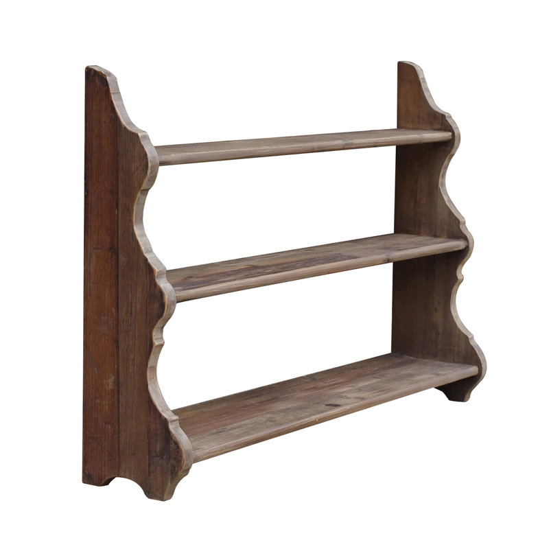 White x White Pine 3tier Shelf & Reviews Wayfair